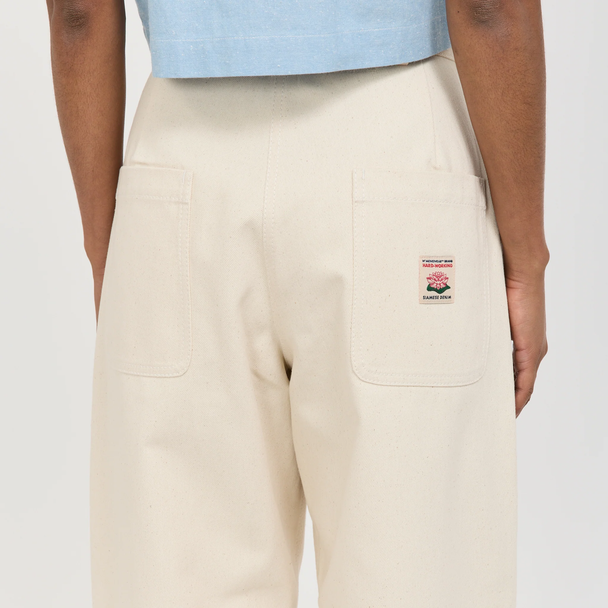 Wendy Trouser Ecru - Image 6