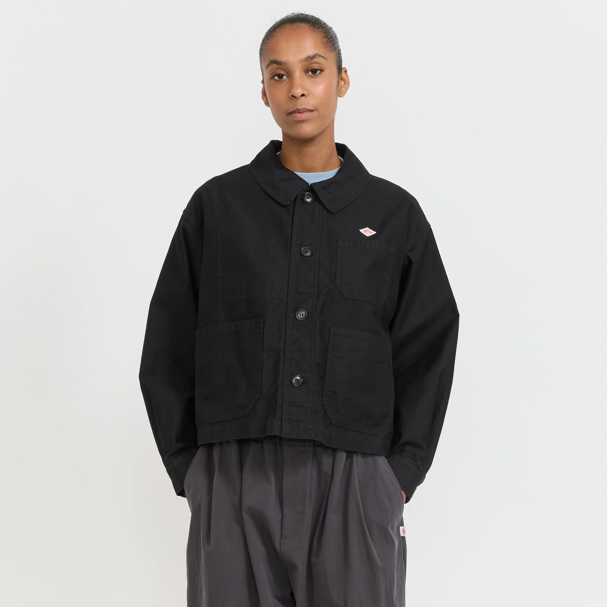 Wide Coveralls Black