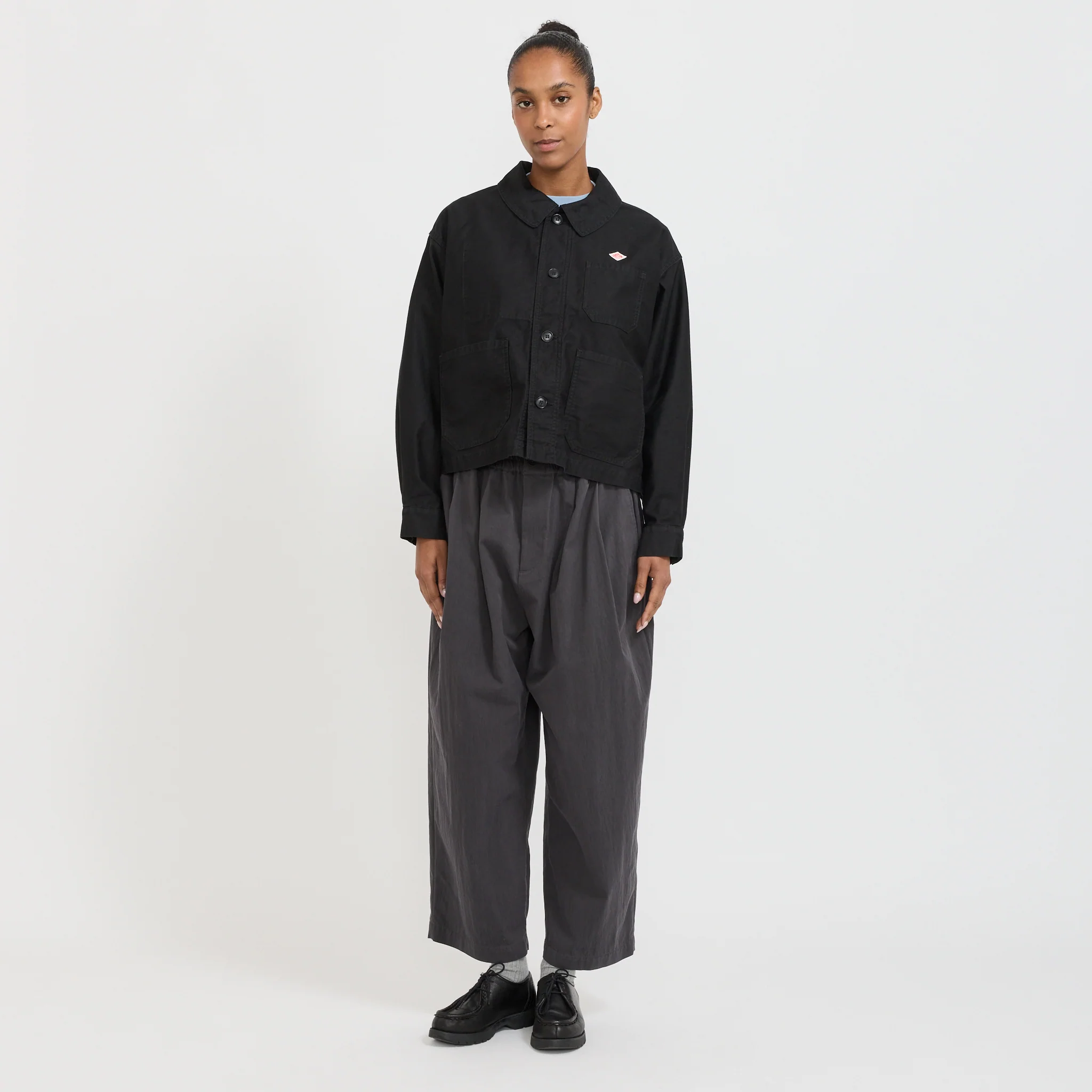 Wide Coveralls Black - Image 2