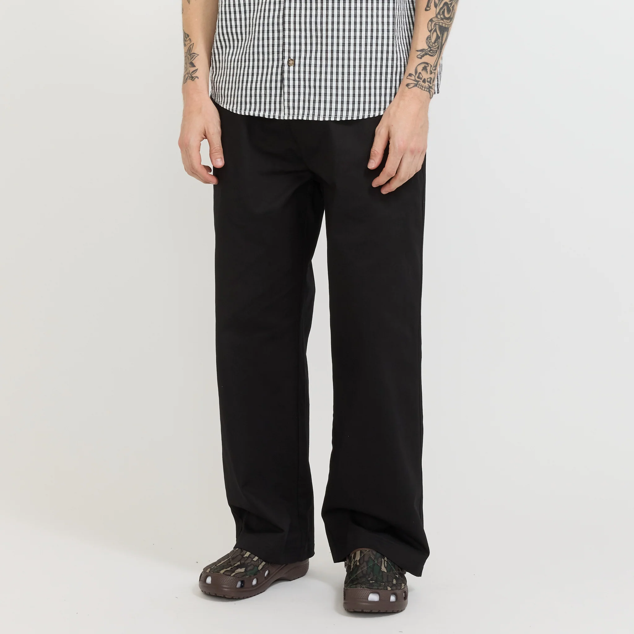 Wide Leg Pants Black