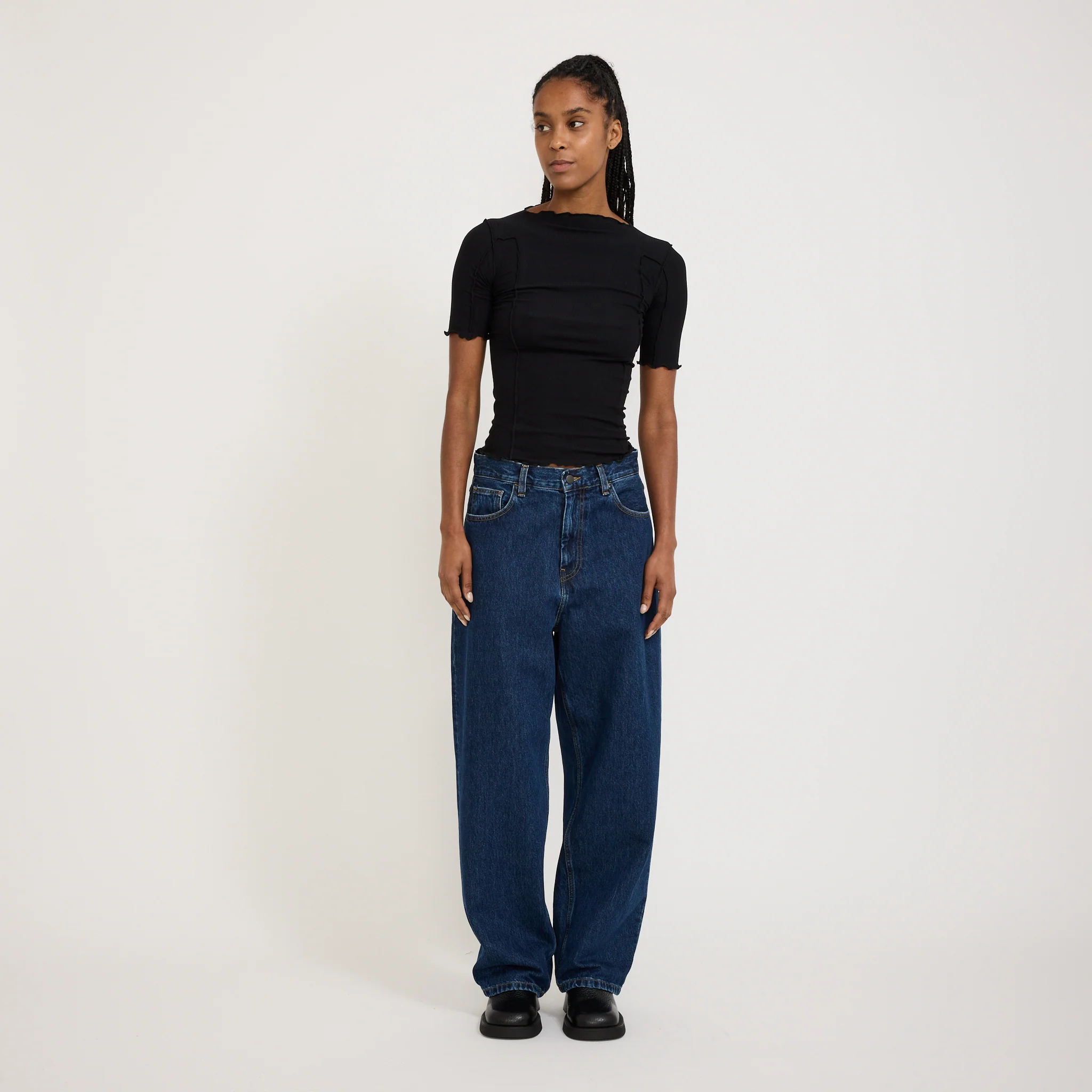 Women's Brandon Pant Blue Stone Washed - Image 2
