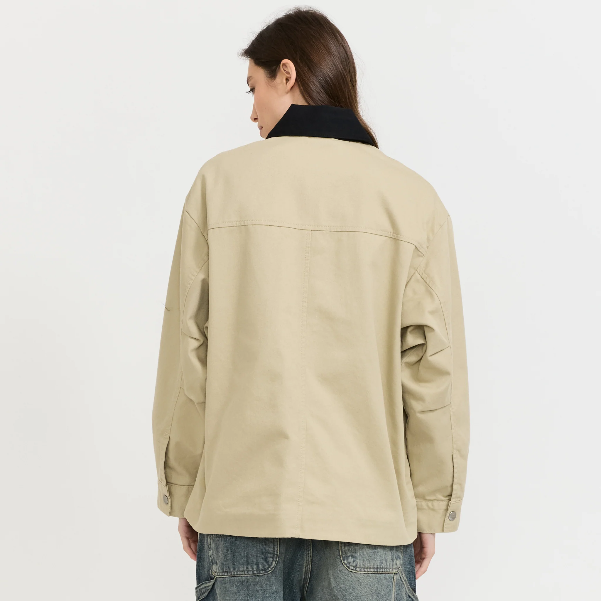 Womens Dana Jacket Barchan/Black Rinsed - Image 4