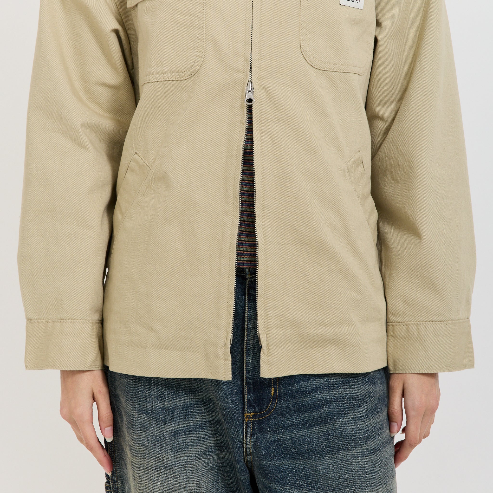 Womens Dana Jacket Barchan/Black Rinsed - Image 7