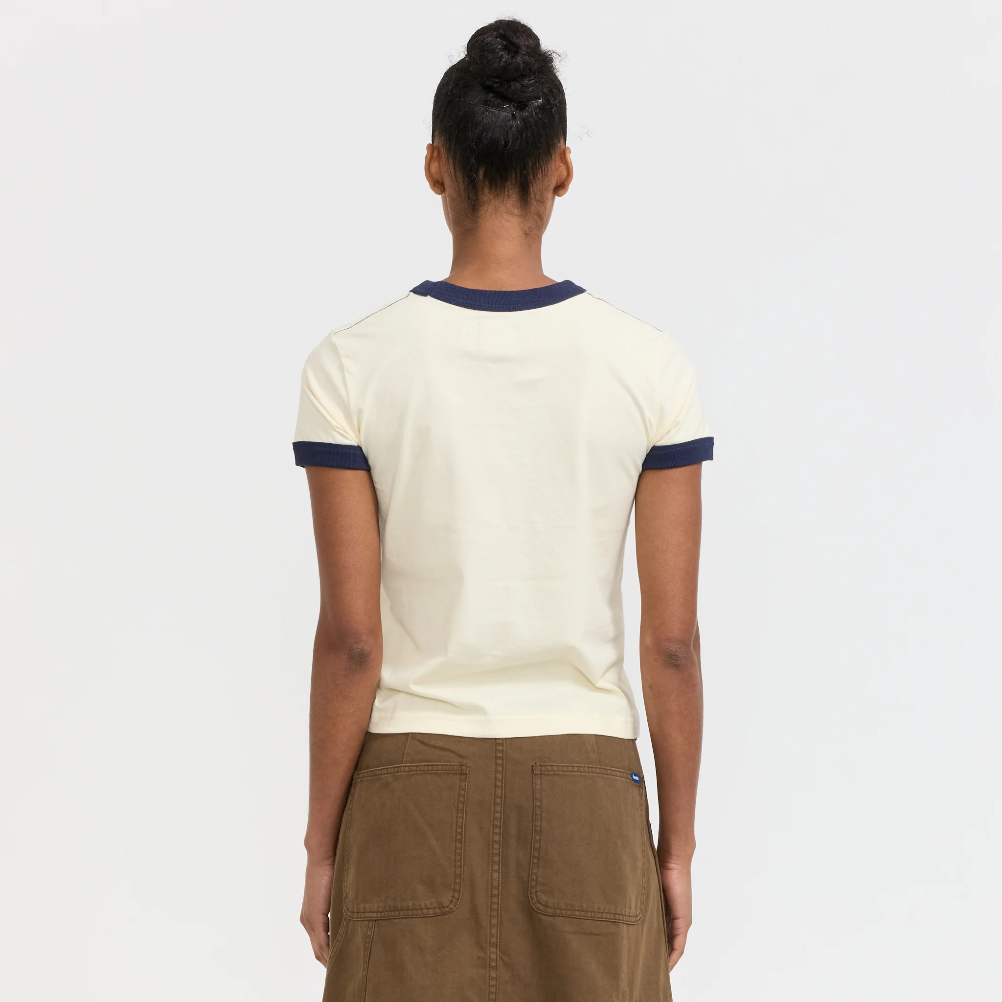 Womens Deep Freeze Tee Natural - Image 4