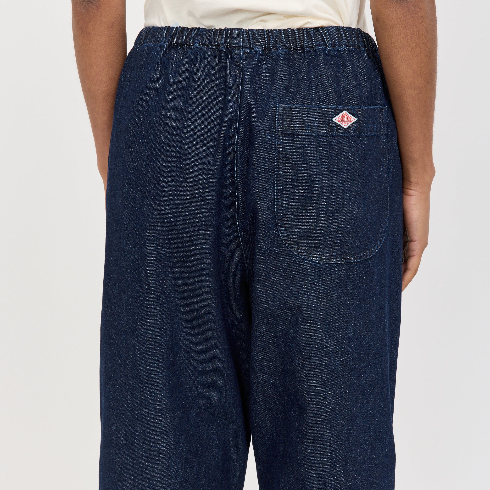 Womens Easy Pants 10oz Denim Indigo - Image 6