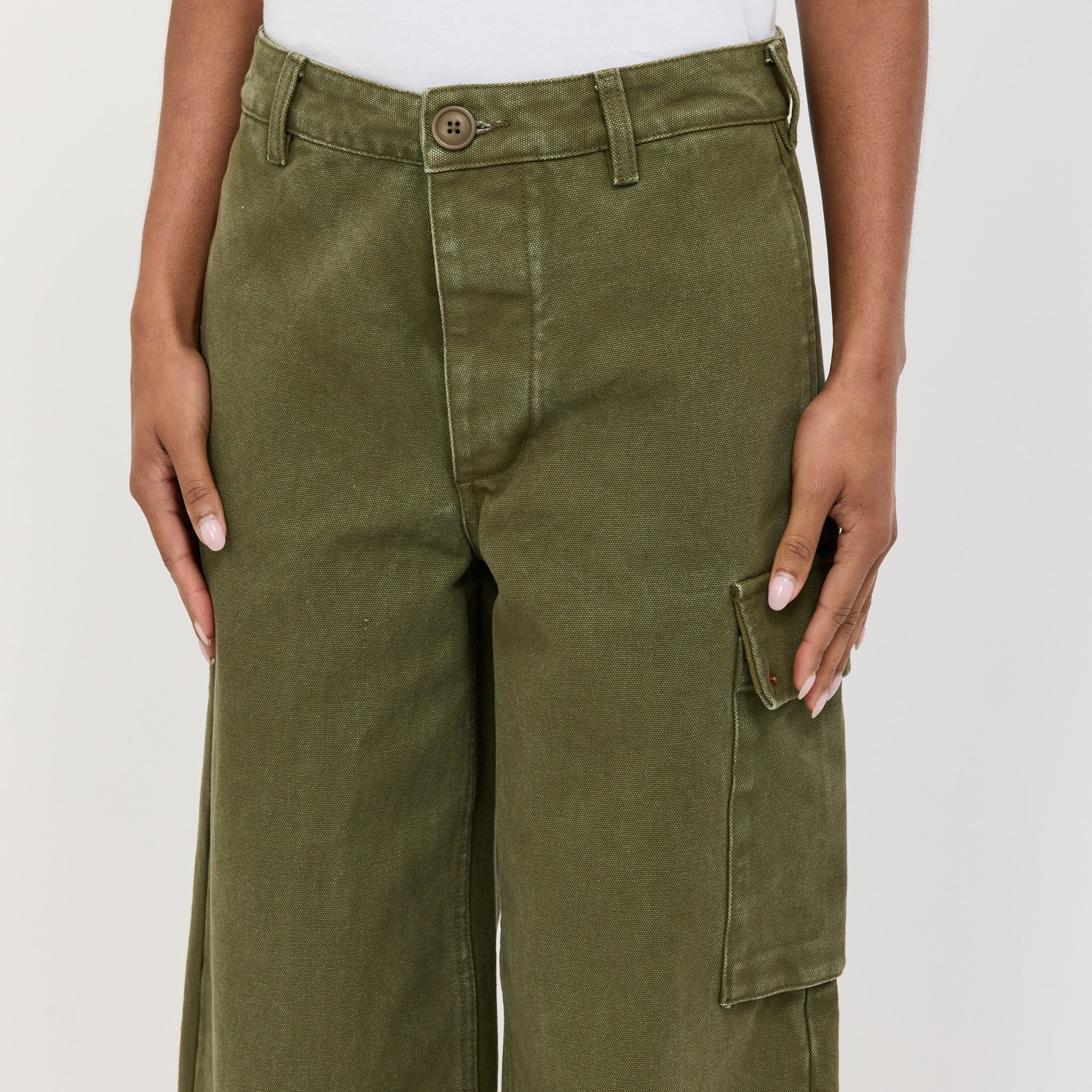 Womens Marsh Pant Used Olive - Image 5