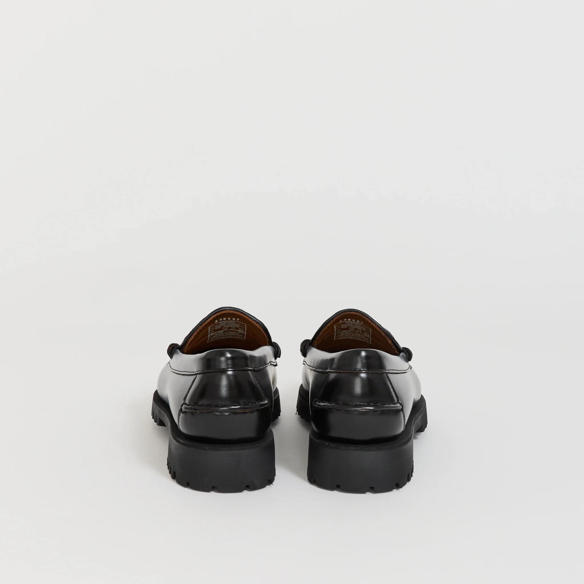 Womens Otis Vamp Lug Black - Image 4