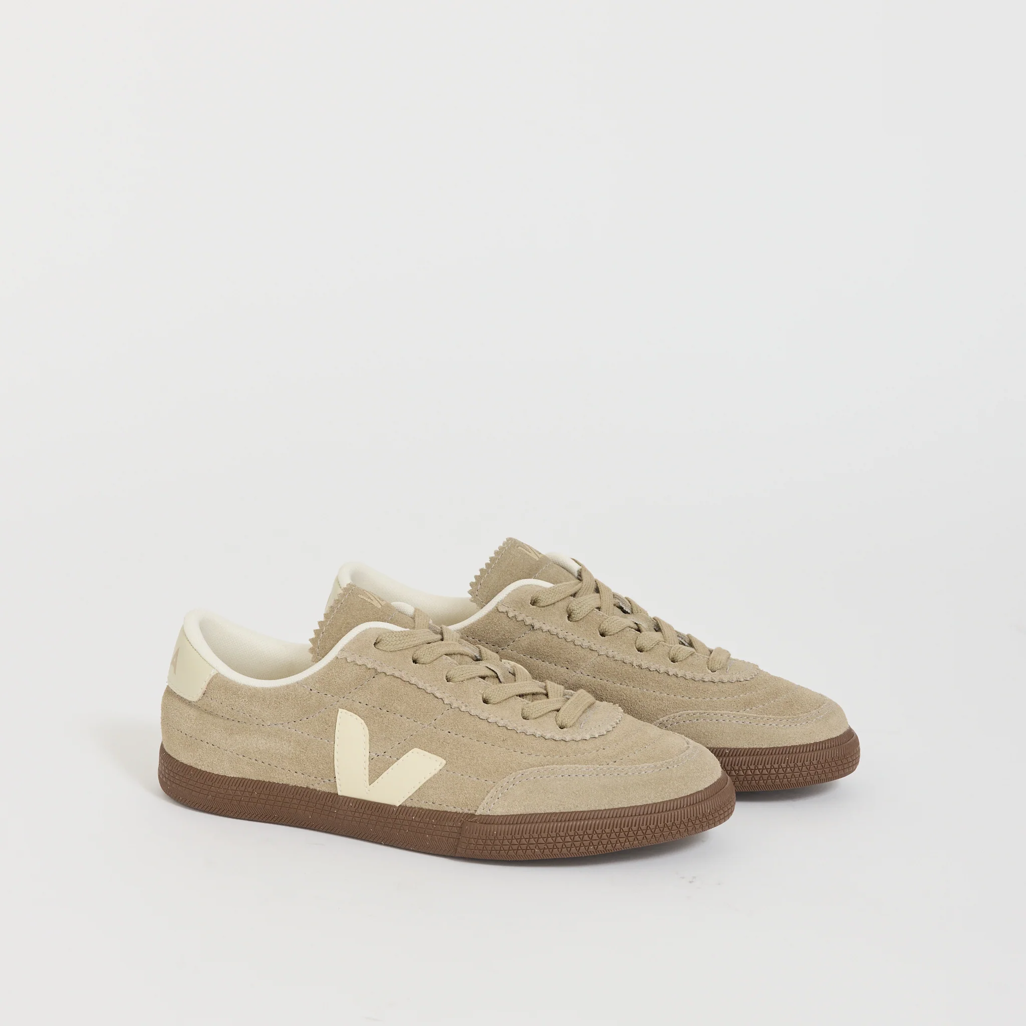 Womens Panenka Suede Taupe Pierre Bark