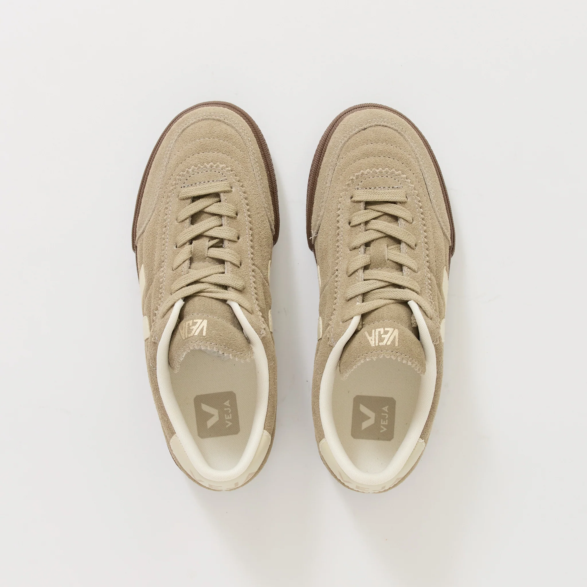 Womens Panenka Suede Taupe Pierre Bark - Image 2