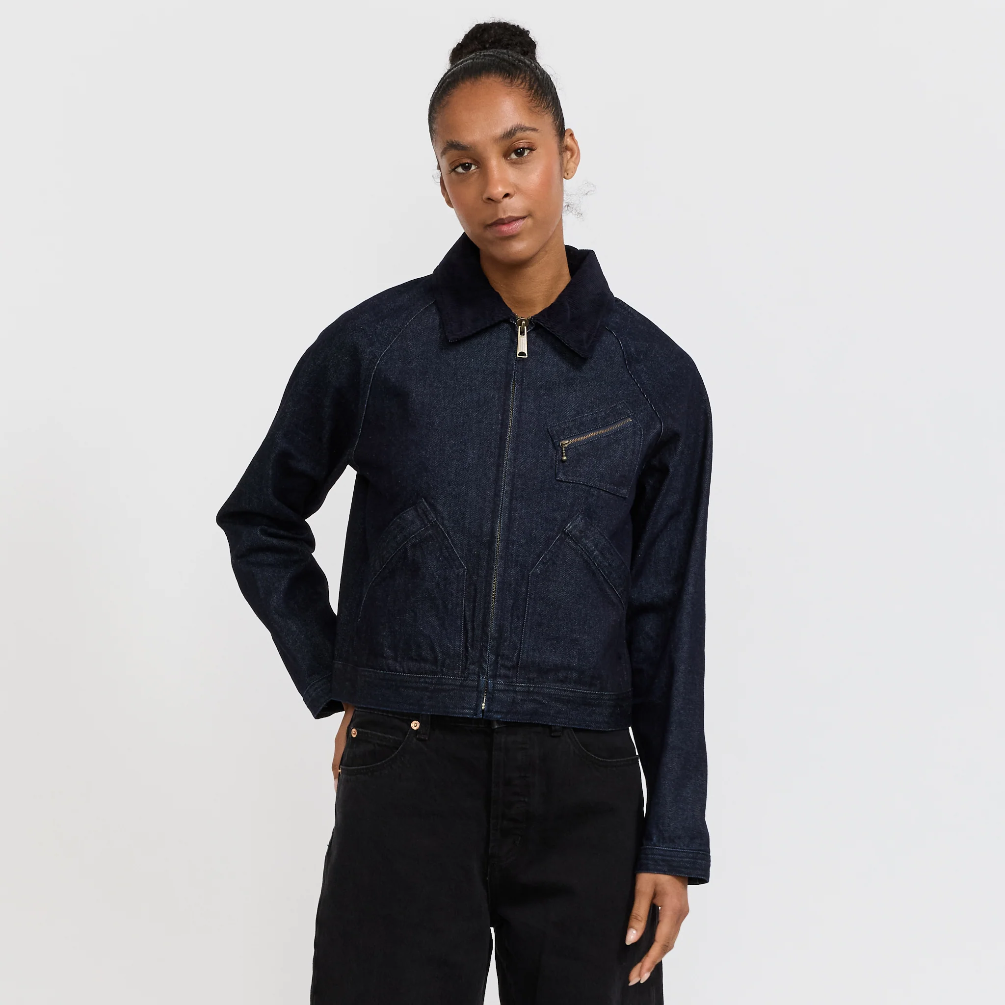 Womens Ranch Jacket Indigo Denim