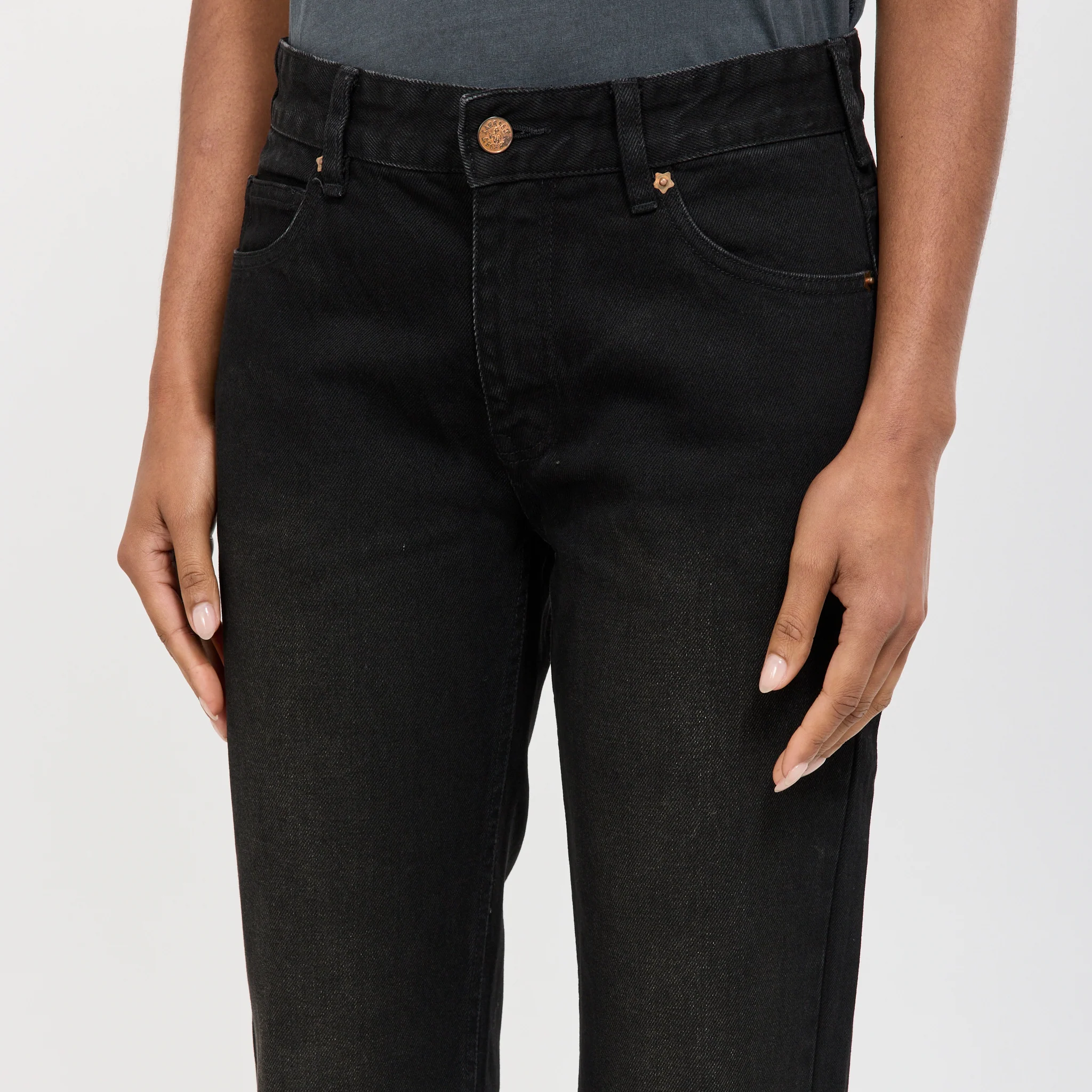 Womens Vini Jeans Used Black - Image 5