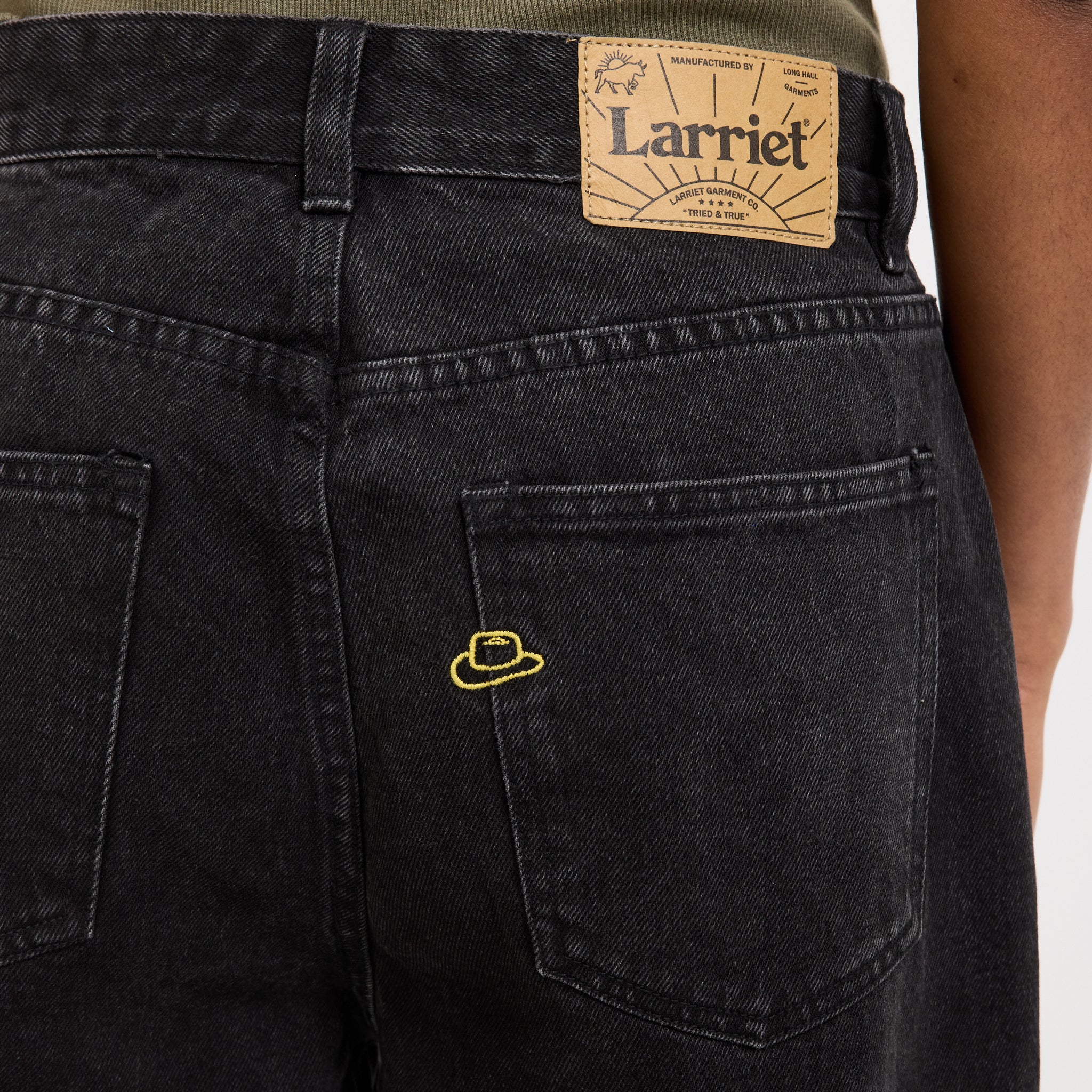 Womens Wale Jeans Used Black - Image 7