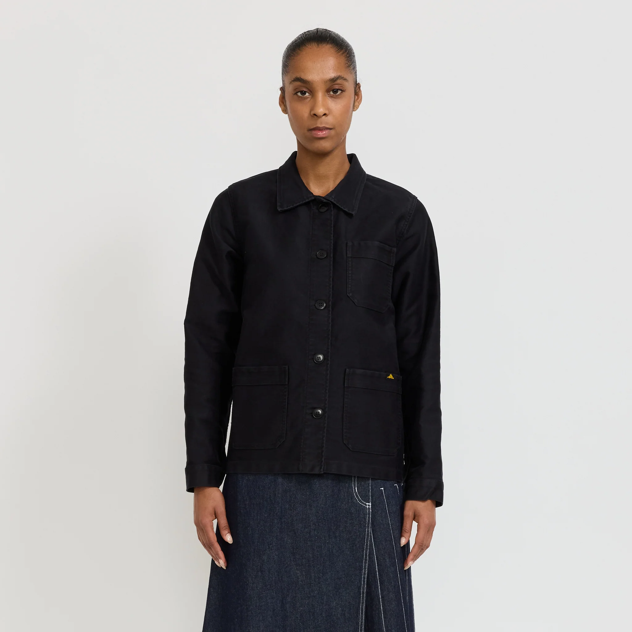 W's Genuine Work Jacket Black - Image 5