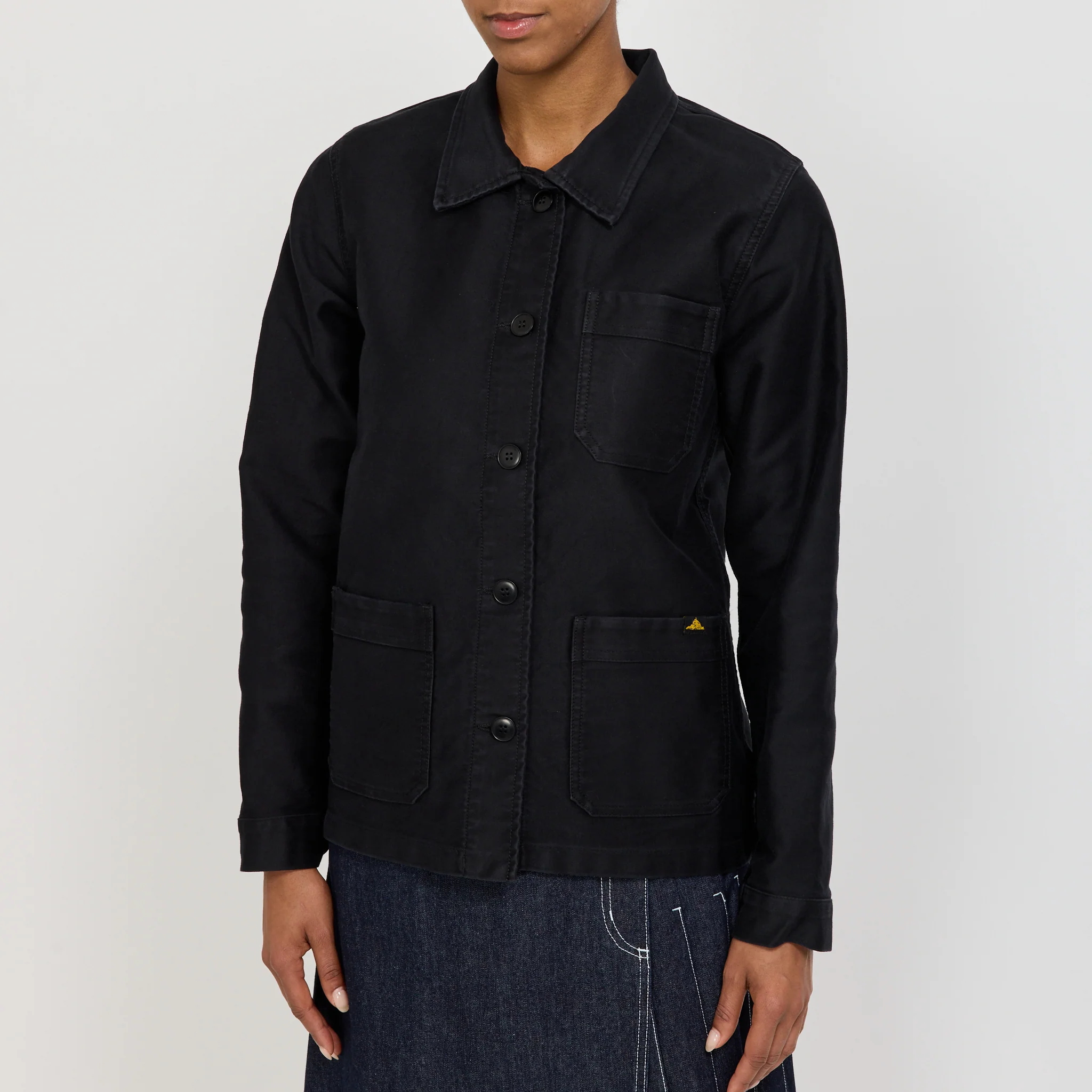 W's Genuine Work Jacket Black - Image 6