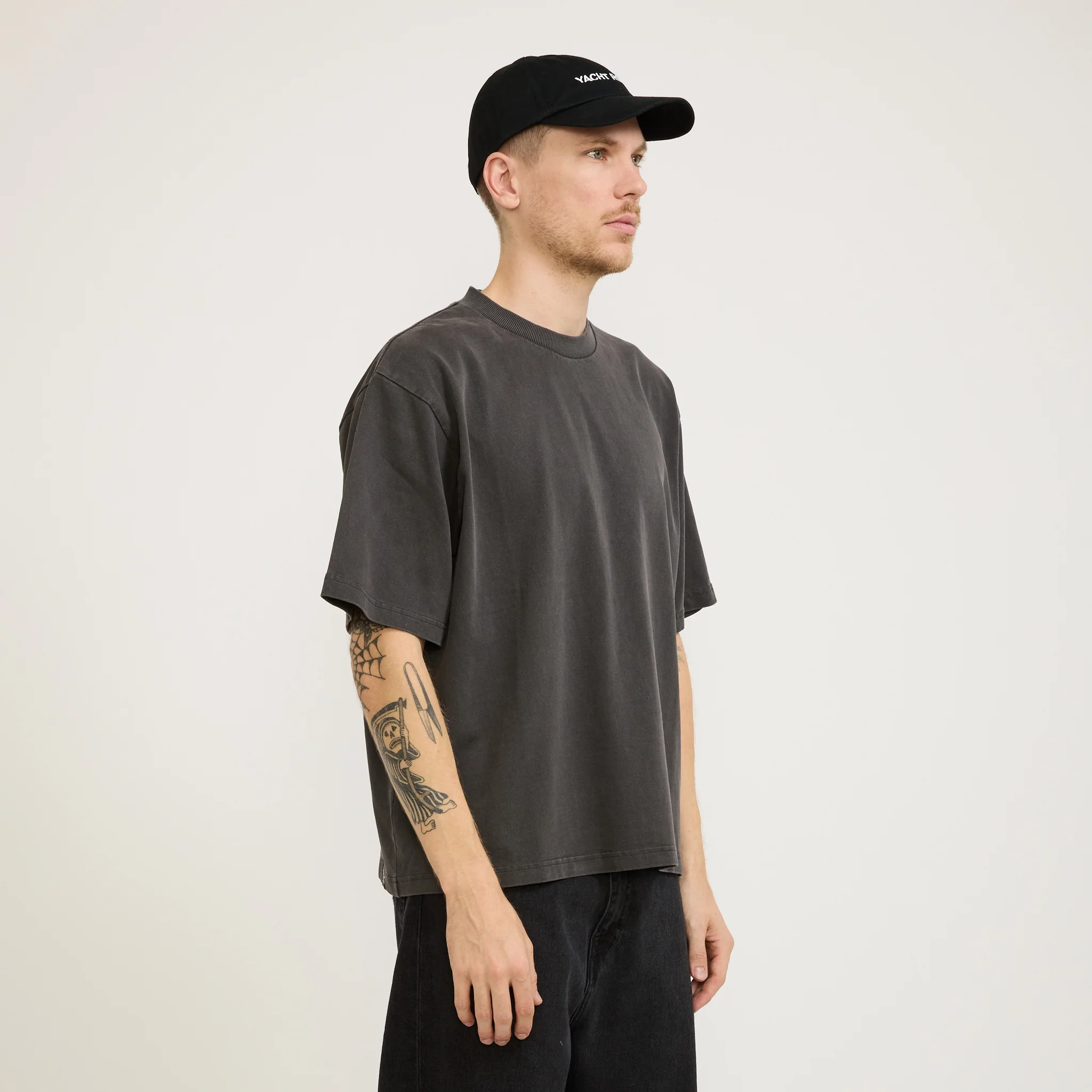 Yacht Rock Embroidered Cap Black/White - Image 3