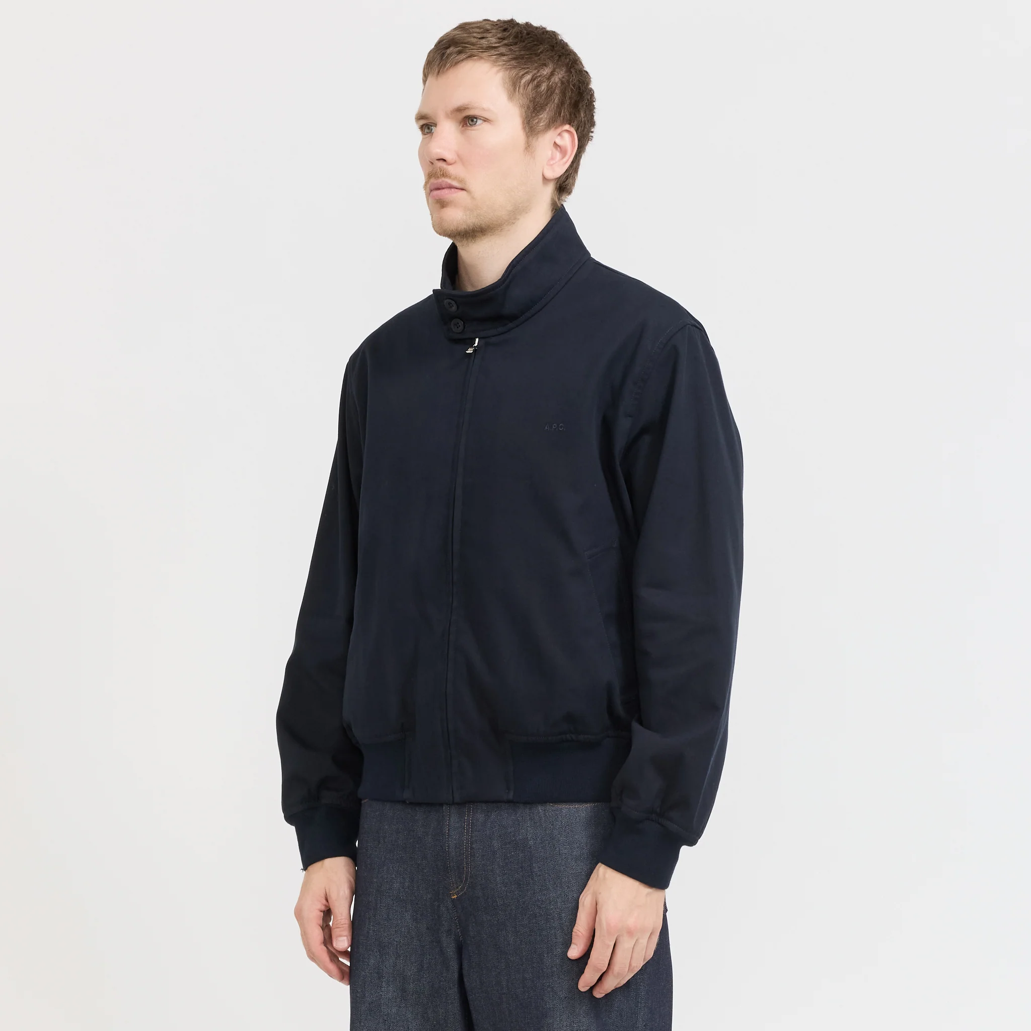 Zip Jacket Dark Navy