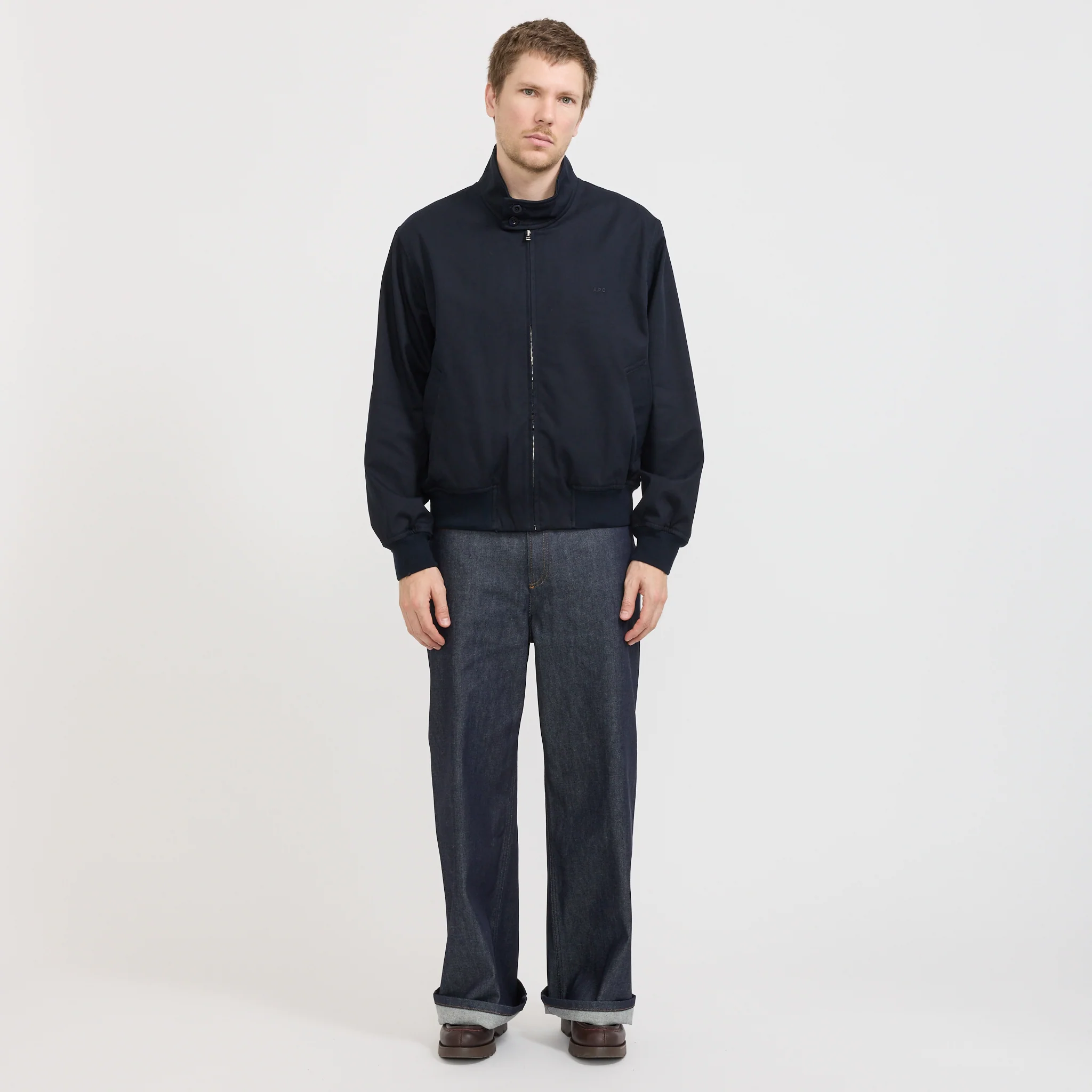 Zip Jacket Dark Navy - Image 10
