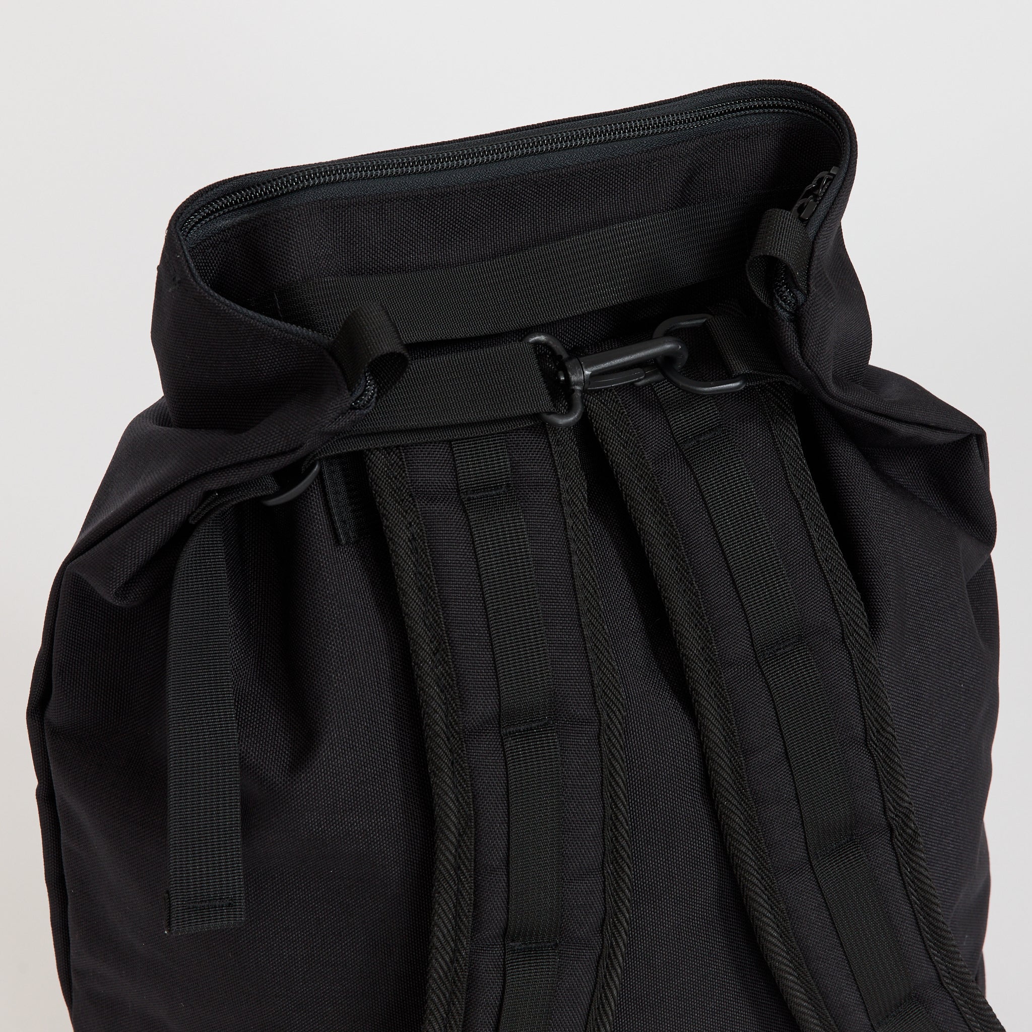 Zipper Backpack Black - Image 4