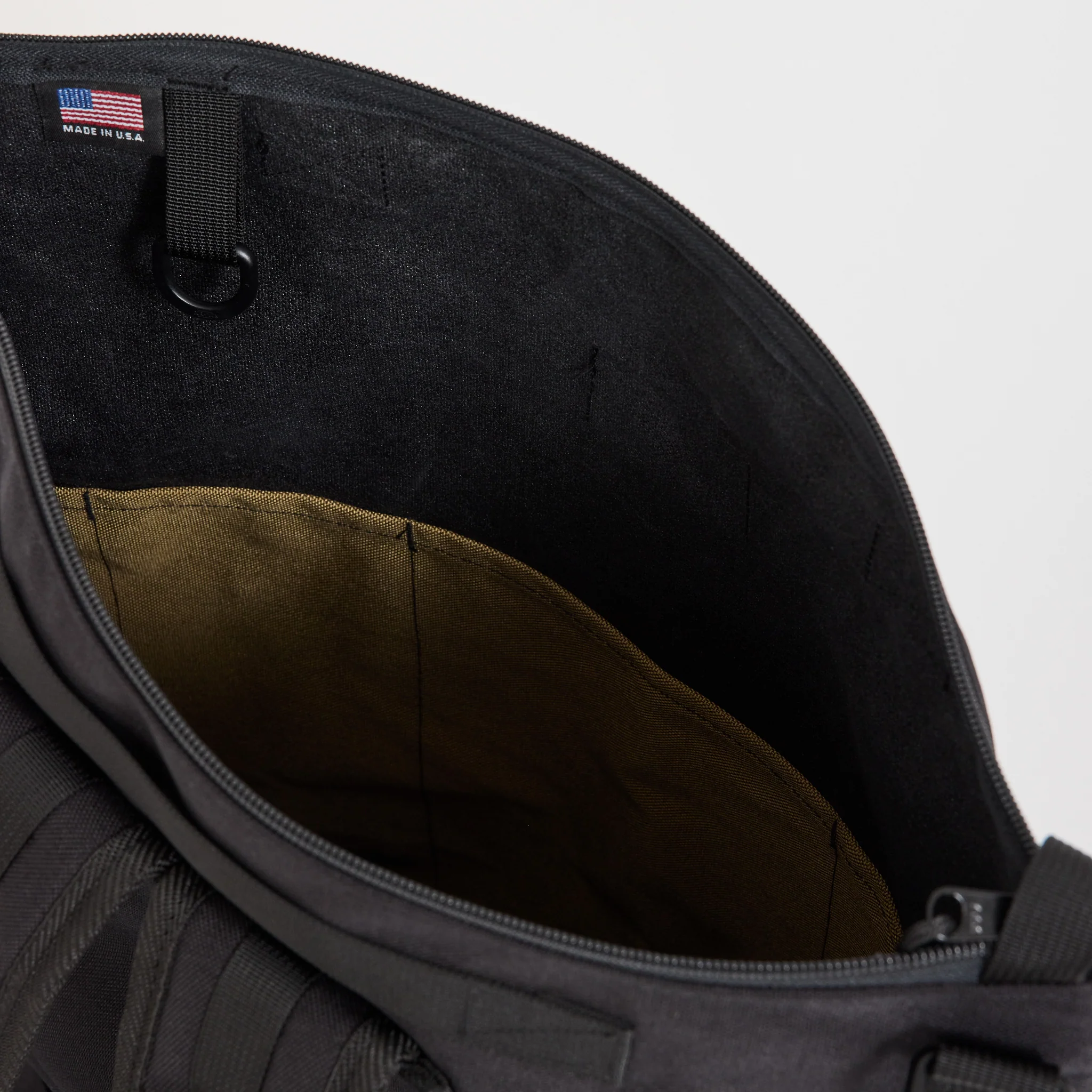 Zipper Backpack Black - Image 5